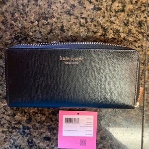 Kate Spade brand new wallet with tags black
